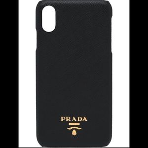 Prada Black Saffiano iPhone XS Max Case